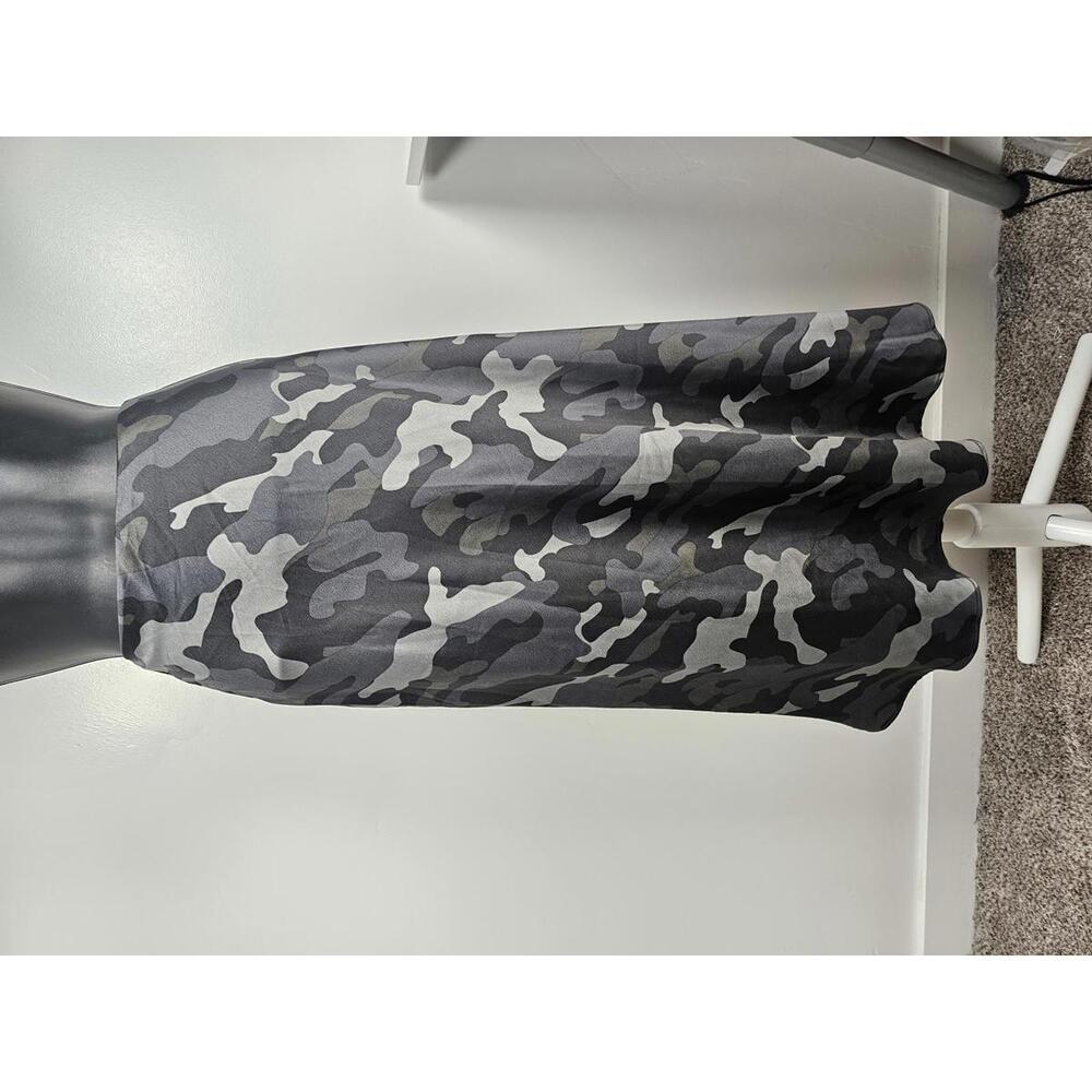 Express  Camouflage Midi Skirt Nwt